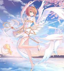 动漫#魔卡少女樱 透明卡牌篇#木之本樱