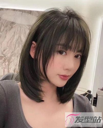 最新齐肩发发型图片 时尚小姐姐都在剪美炸了