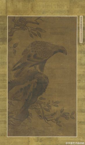 工笔画#【 唐 边鸾 《花鸟图》 】绢.