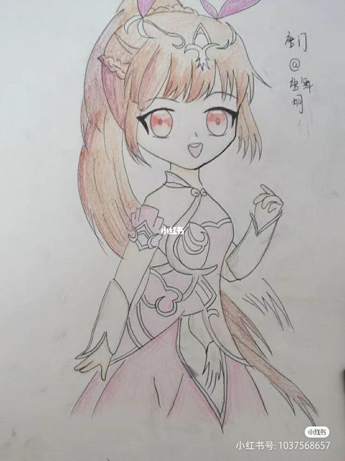 第一次画小舞971597159715_小舞_樱花季