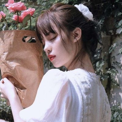 qq头像女清新适合学生图片