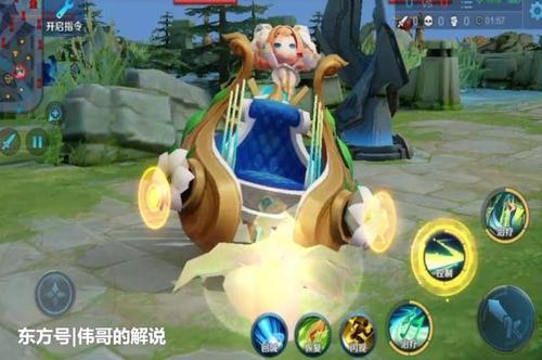 王者荣耀 蔡文姬六元皮肤到手 你看这个视角下的模型做的如何呢