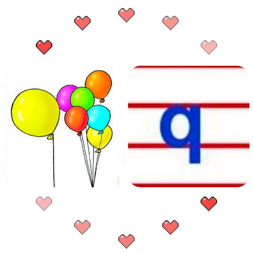 福娃幼儿园大一班拼音课——学习声母"q"