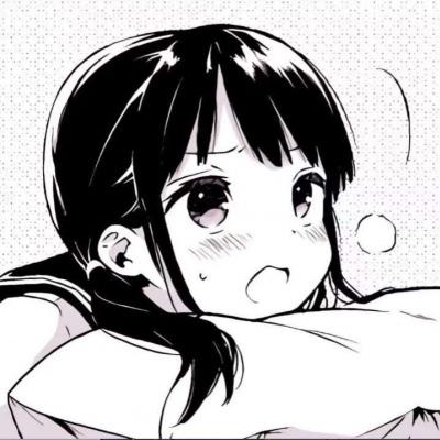 最近特别流行的黑白漫画头像情头