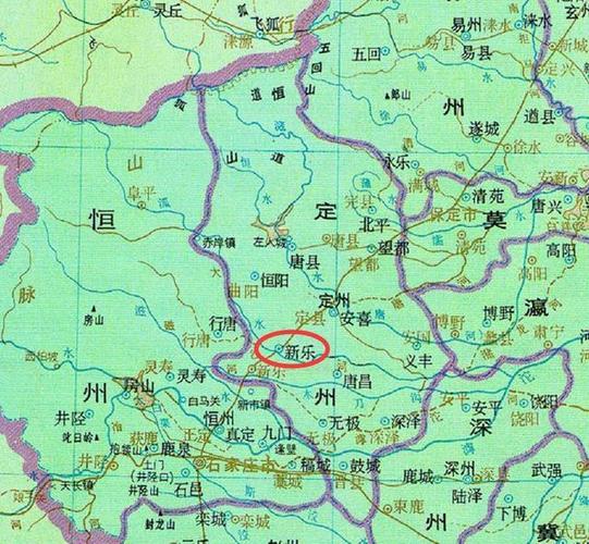 河北省新乐市,本为西乐,讹为新乐,将建为市域次中心
