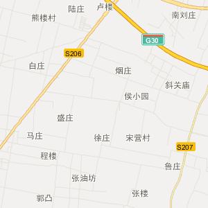 商丘市睢阳区行政地图