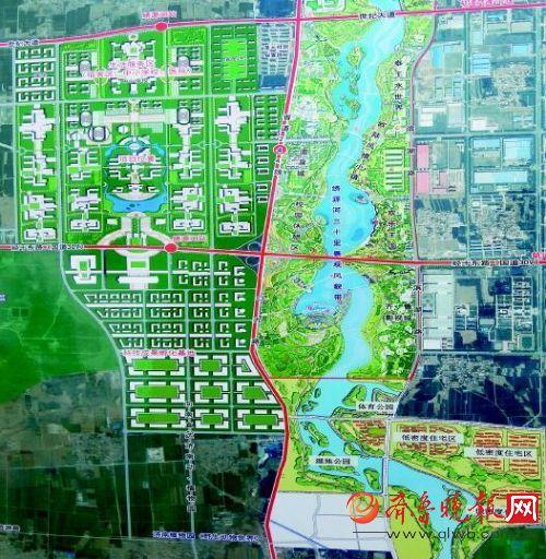 《山东大学主校区建设框架协议》,就山东大学主校区选址章丘区绣源河