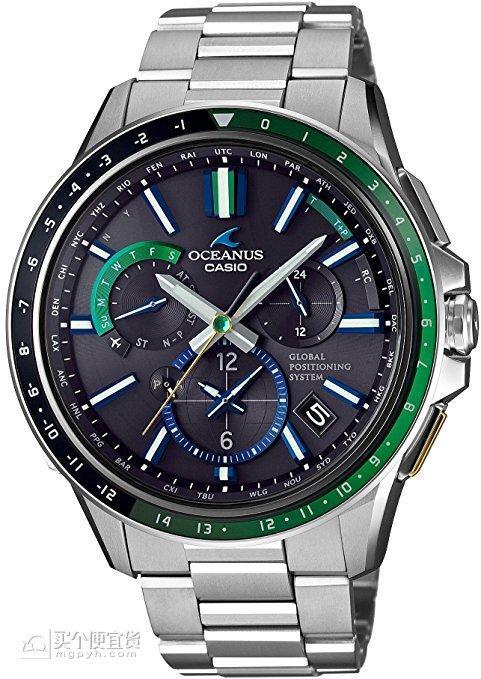 卡西欧(casio) oceanus 海神 ocw-g1100-1a2jf 男士多