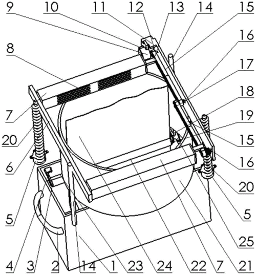 智能垃圾桶自动换袋套袋装置及方法制造方法及图纸