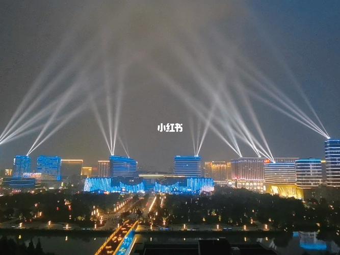 运河公园大型灯光秀_运河公园_运河公园自由行热门攻略_随手拍_夏天去