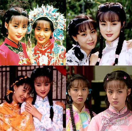 蒋勤勤和朱茵1997年出演电视剧《苍天有泪》