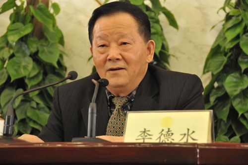 国家统计局前局长李德水(资料图片)