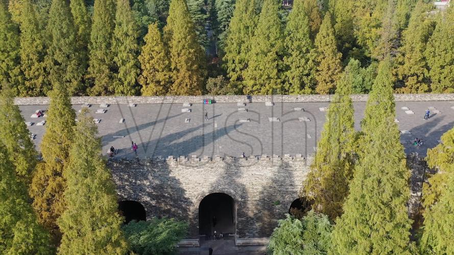 南京午朝门公园古建筑