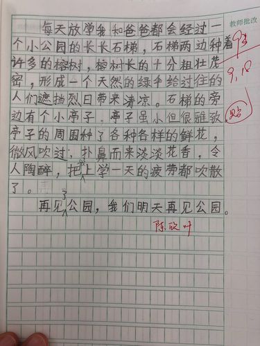 小练笔《上学路上》