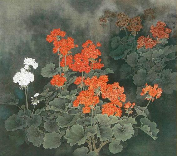 周中耀工笔花鸟欣赏