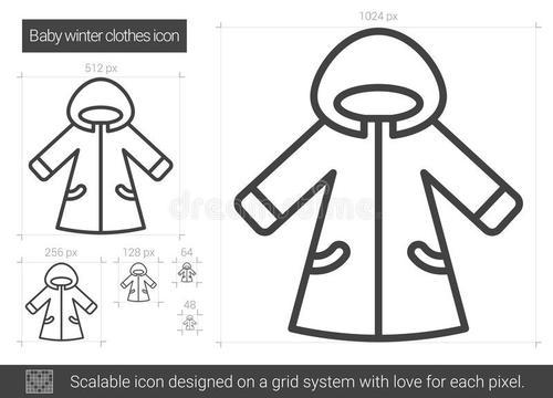 幼儿简笔画冬衣服