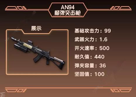 明日之后an94榴弹突击枪怎么样
