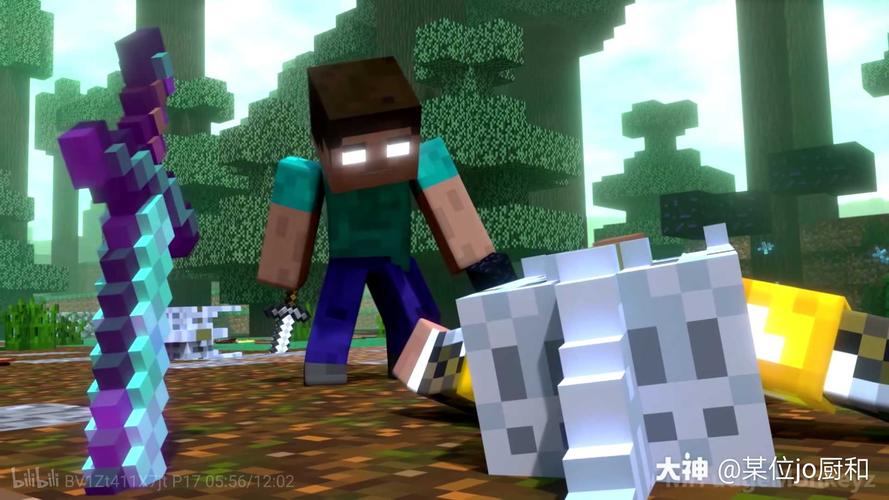 我来出题目了,这次考的是mc动画:烦人的村民中的人物