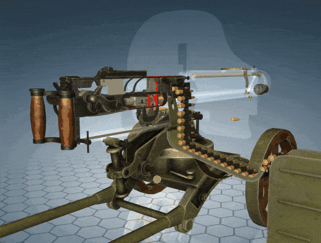 冷知识:马克沁重机枪最前面的大圆铁片,真的能用来挡子弹吗?