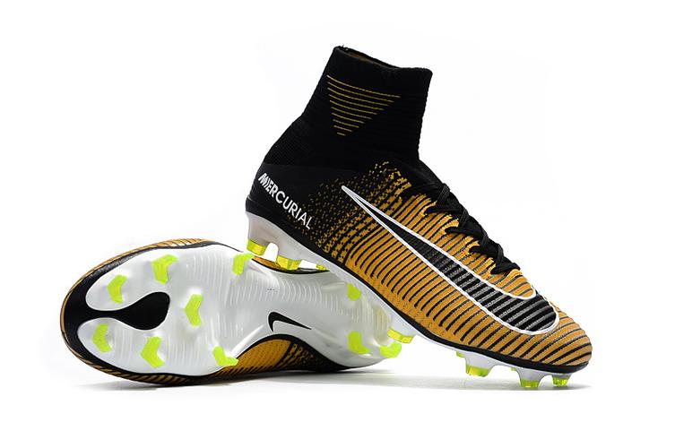 nike mercurial superfly v fg yellow nike