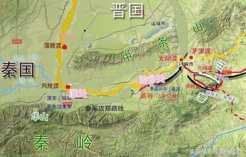 历史上的老潼关,新潼关,函谷关都在哪,有何关系?