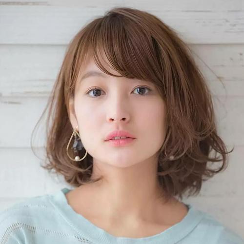 发型圆形篇:大圆脸适合什么发型?学会就能变成小瓜子哦!