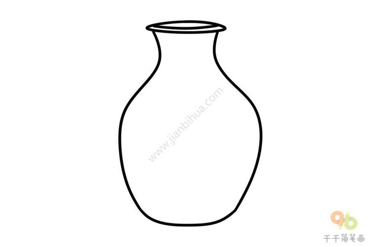 位置:>艺考>-儿童画>-儿童画画>-简笔画>-古玩花瓶简笔画_生活用品简