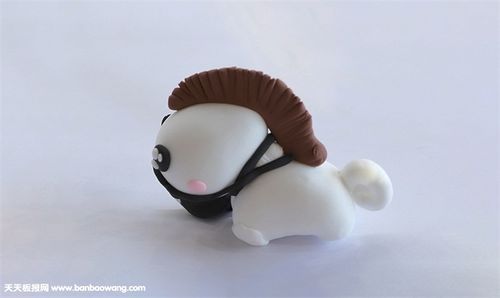 十二生肖超轻粘土马