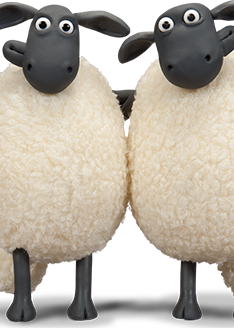 《小羊肖恩》(shaun the sheep)是英国阿德曼动画工作室和英国广播