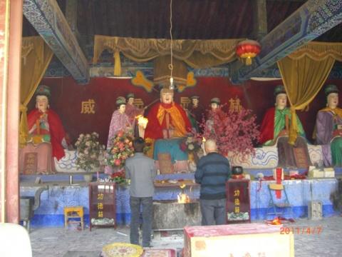 易县洪崖山景区(后山庙)即景