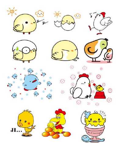 无壳孵化小鸡手抄报 手抄报模板大全