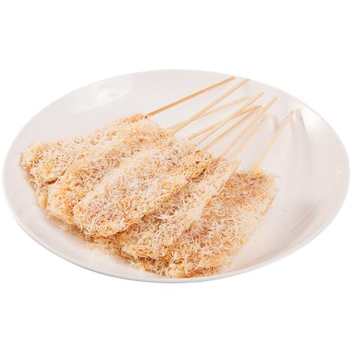 金丝纯肉排鸡排串炸串半成品12串鸡肉串油炸小吃脆皮鸡排