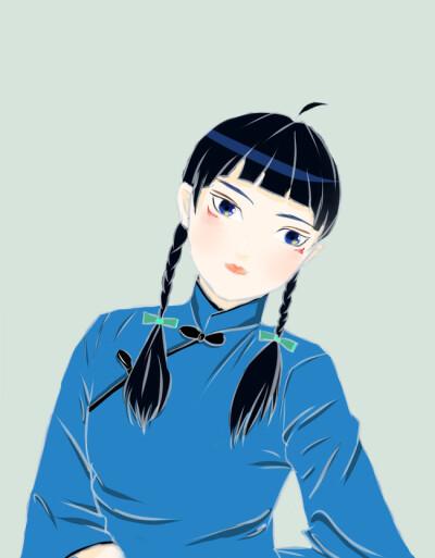 河 少女 - 堆糖,美图壁纸兴趣社区