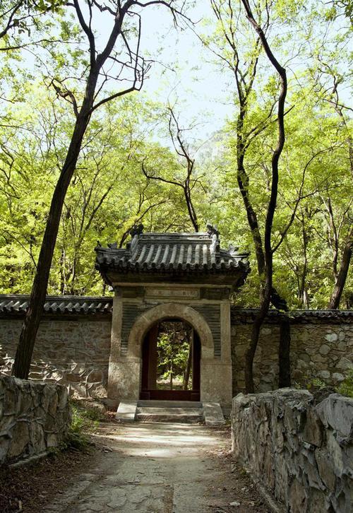 古代庙宇明星图片