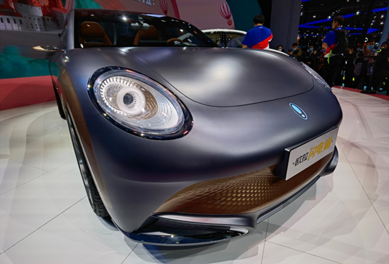 长城欧拉闪电猫亮相,呆萌的外观有一丝性能车的味道