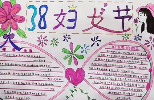 三八妇女节手抄报简单又漂亮