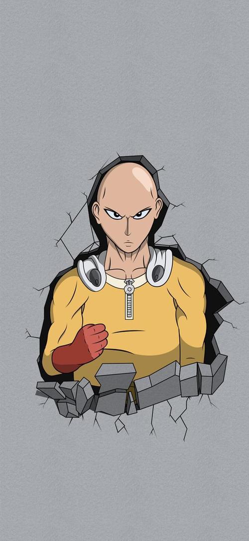 一拳超人高清壁纸4k琦玉老师手机壁纸