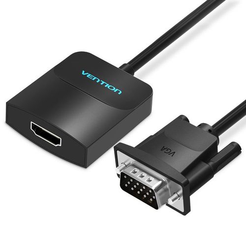 vga转hdmi的转接头,hdmi转vga 威迅 vga转hdmi转换器带音频高清转接线电脑电视投影仪视频转接头