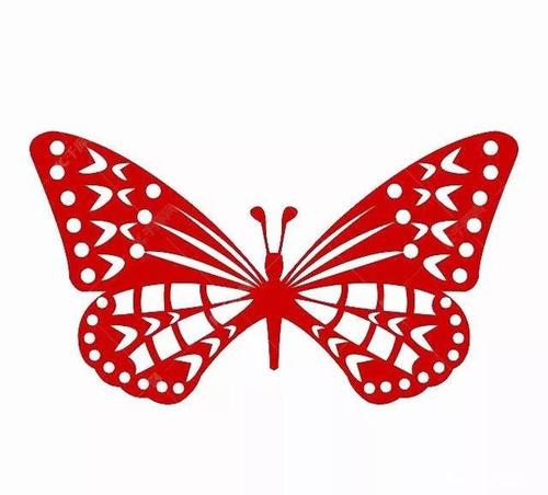 蝴蝶剪纸教程,它的剪法有很多种,却很简单,看看你会吗?附图纸