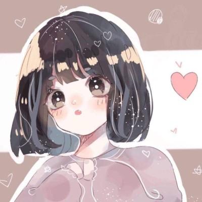 动漫女生头像可爱好看抱图留个赞wa