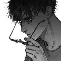高傲帅气的男生动漫微信头像眼镜版 帅气的动漫男生戴