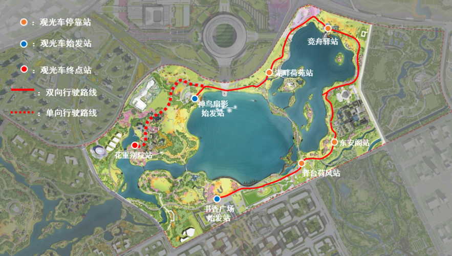 旅游攻略东安湖公园出游攻略来了内附禁停地图