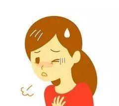 4. 气短:常表现为运动后气短,吸气性呼吸困难,胸闷等;3.