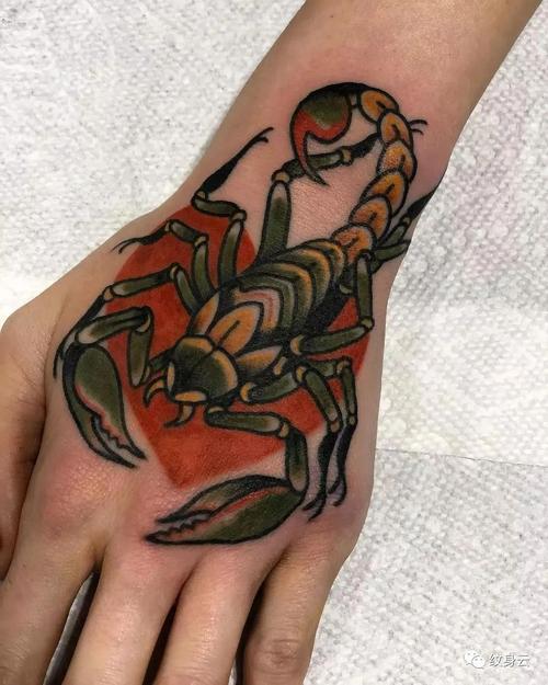 分享:tattoo|五毒之首 蝎子纹身素材