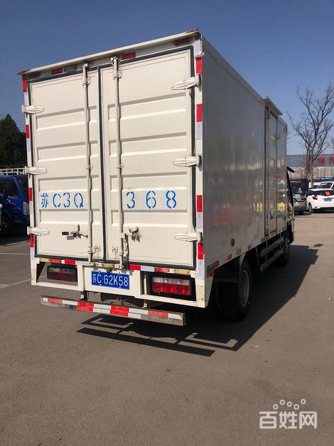 16年1月江淮骏铃4.2米集装箱