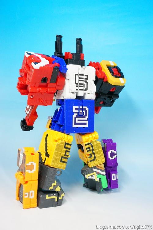 食玩minipla 动物战队 动物合体 狂野兽王king 玩具 评测