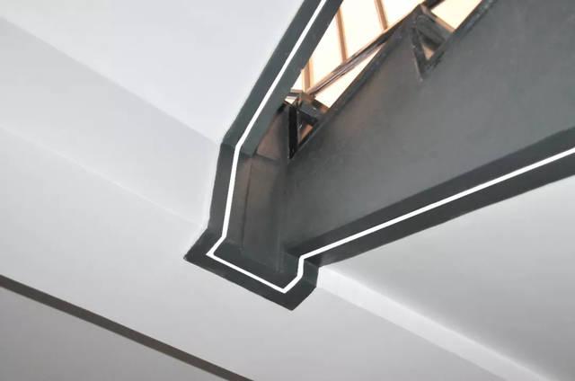 楼梯底板滴水线效果