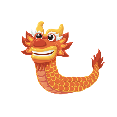 端午节龙舟卡通矢量图图片