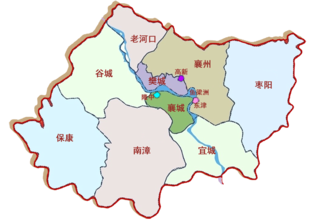 襄阳的行政区划
