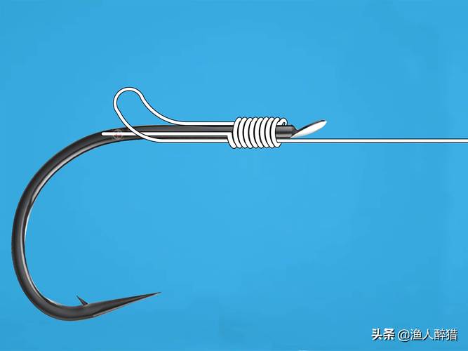 如何绑鱼钩钓鱼的多种绑钩方法